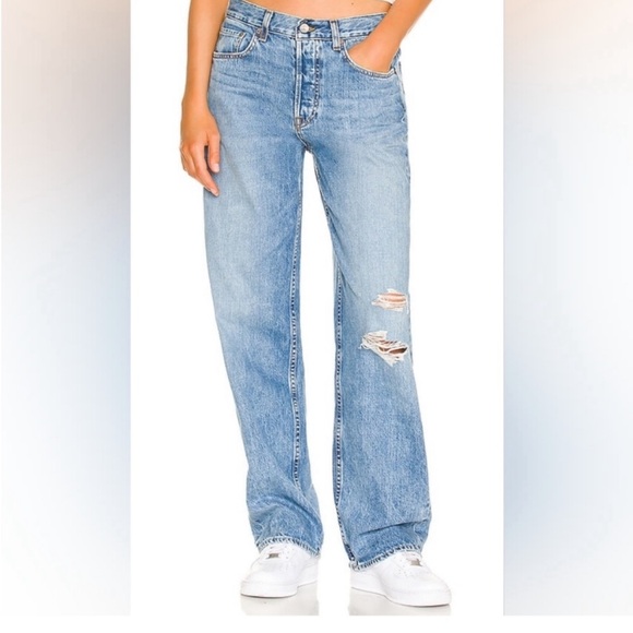 GRLFRND The Bella Low Rise Boyfriend in West Village Size 30 NEW WITH TAGS - Picture 4 of 9